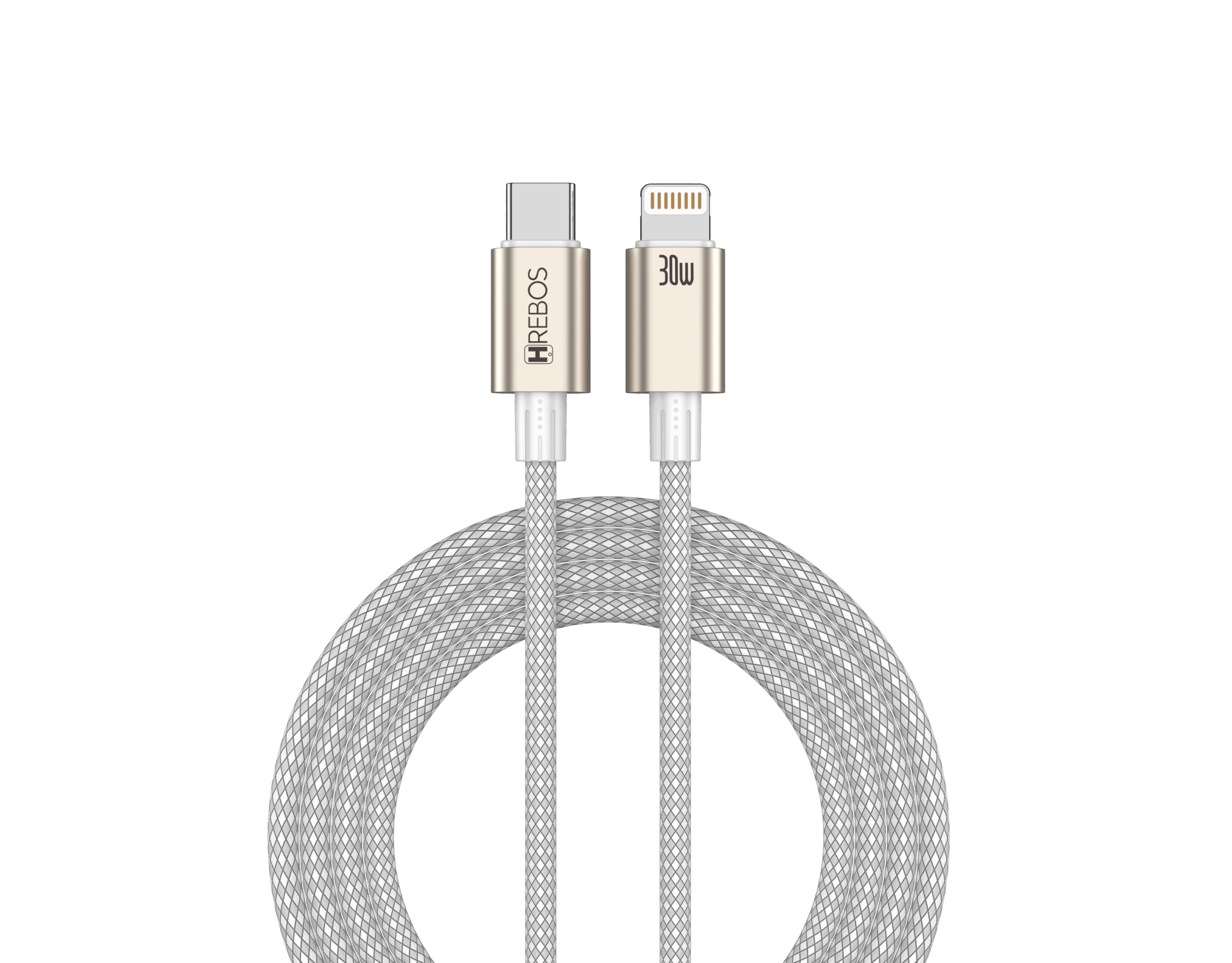 Cabo Usb-C para Lightning Turbo 30W 1m CB-380i Hrebos
